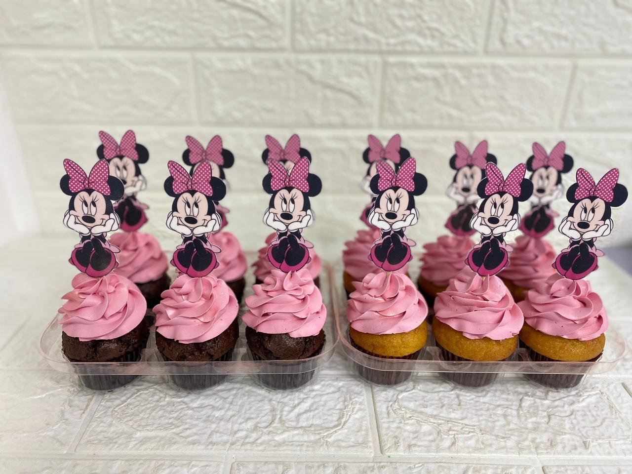 Minnie Mouse Cupcakes - 12